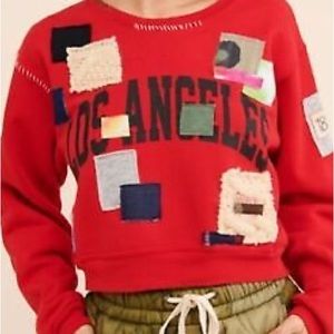 New Women’s Riley 1880 Los Angeles Patches Leopard Sweatshirt!!🔥🔥🔥